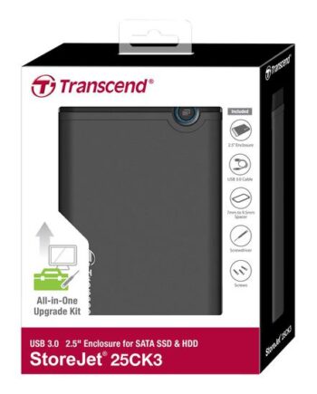 Transcend Storejet      Lagringspakning Sata 6gb   Usb