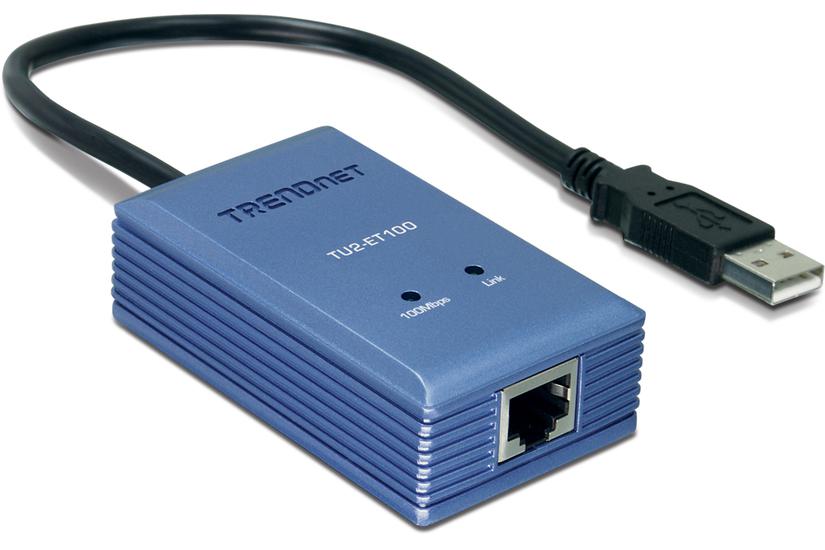 Trendnet Tu2-et100 Netværksadapter Usb 10 100 Ethernet