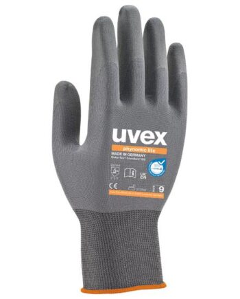 Uvex 6004010 Beskyttende Håndbeklædning Anthracit  Grå Elastin  Polyamid   Stk