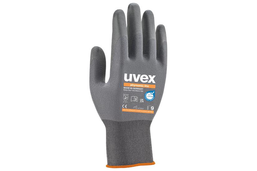 Uvex 6004007 Beskyttende Håndbeklædning Anthracit Grå Elastin Polyamid Stk