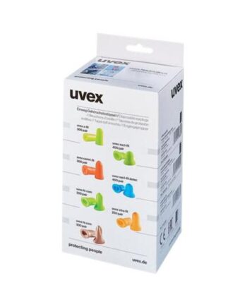 Uvex Com4-fit ørepropper Small Polyuretan-skum Lysorange Par  Pakke Med 300