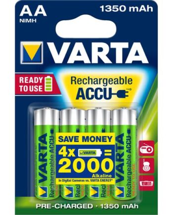 Varta Batteri   Aa Type Nimh  Pakke Med