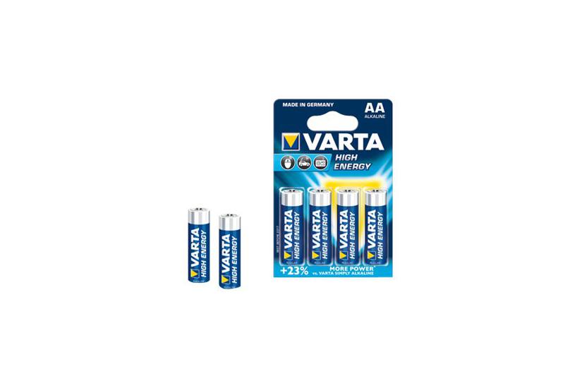 Varta High Energy Batteri Aa Type Alkalisk