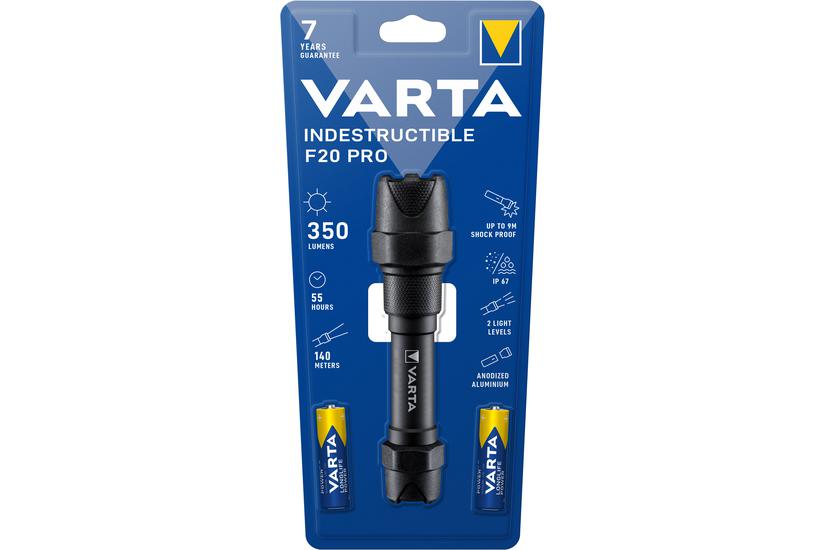 Varta Indestructible F20 Pro Lommelygte Led