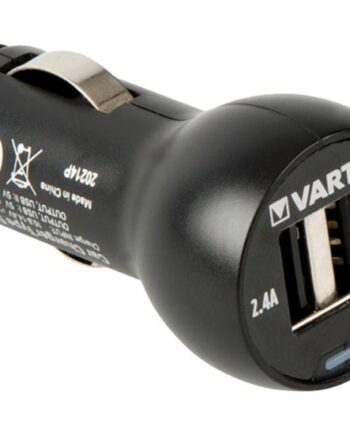 Varta Portable Power Car Power Bilstrømsadapter Usb 17 Watt