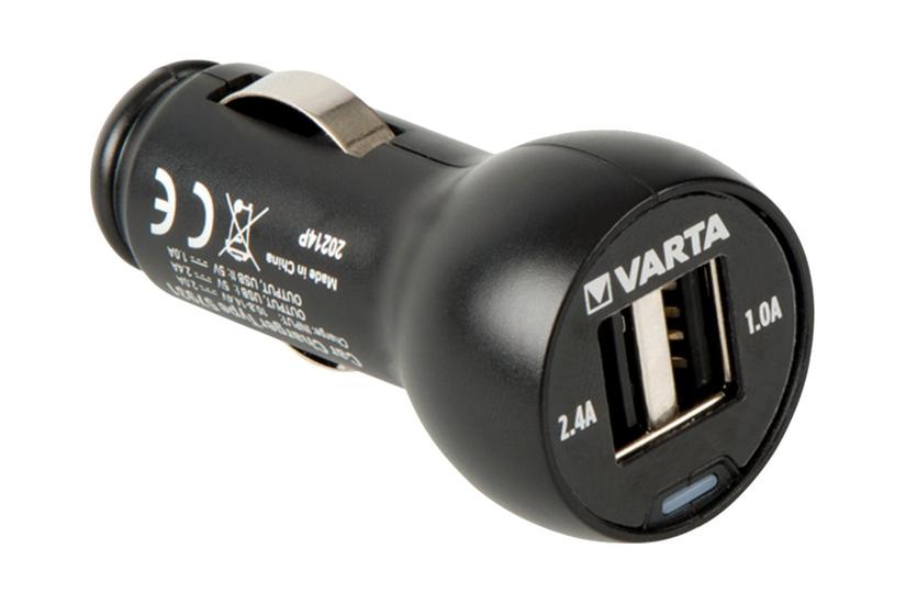 Varta Portable Power Car Power Bilstrømsadapter Usb 17 Watt