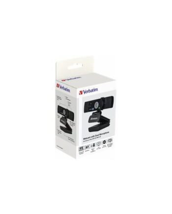 Verbatim Awc-03 Webcam Farve 3840   2160 4k Audio Usb
