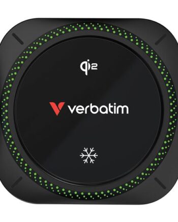Verbatim Charge     Drive Trådløs Opladerholder Til Bil Qi2  Rgb-belysning 15 Watt