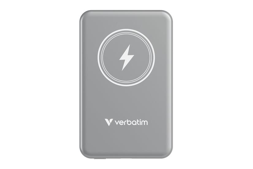 Verbatim Charge Go Trådløs Power Bank Magnetisk Montering Li-pol 24 Pin Usb- 20 Watt