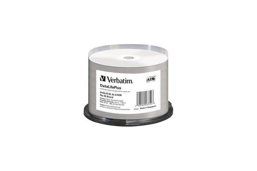 Verbatim Datalifeplus Professional Dvd Dl 50 Gb Lagringsmedie