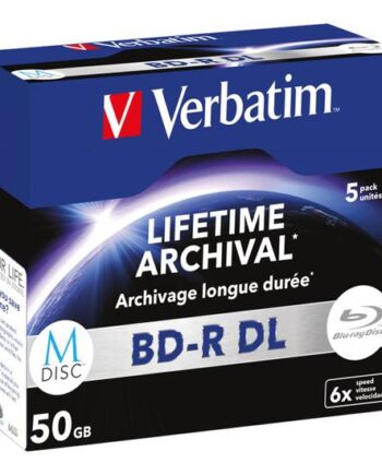 Verbatim  -disc Bd-  Dl     50 Gb Lagringsmedie
