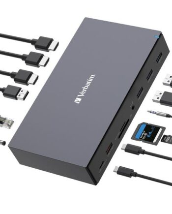 Verbatim Pro Dockingstation Usb-      Dp      Hdmi 1gbe