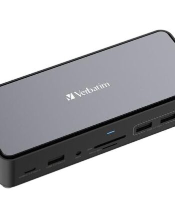 Verbatim Pro Dockingstation Usb-      Hdmi  Dp 1gbe Ssd 256 Gb