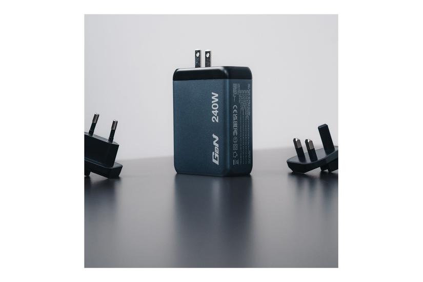 Verbatim Strømforsyningsadapter Gan Usb- Usb Type 240 Watt