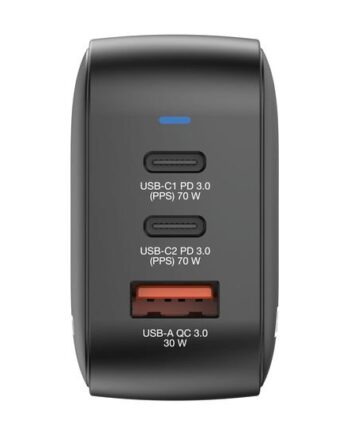Verbatim Strømforsyningsadapter Gan     Usb-   Usb 70 Watt