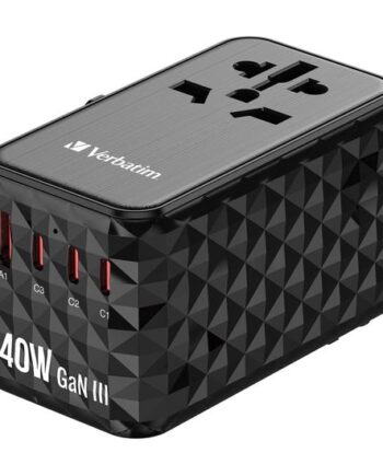 Verbatim Uta-10 Strømforsyningsadapter Gan Iii  Universel     Usb-   Usb 140 Watt