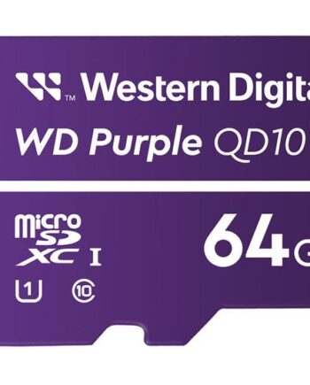 Wd Purple Wdd064g1p0c-85ael0 Flashhukommelseskort 64 Gb Microsdxc