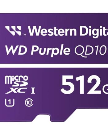 Wd Purple Wdd512g1p0c-85ael0 Flashhukommelseskort 512 Gb Microsdxc