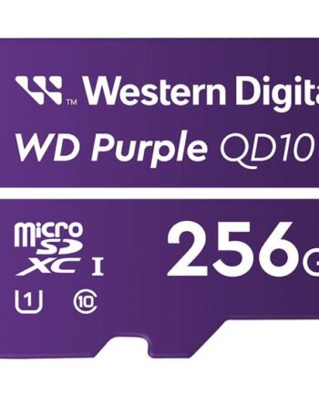 Wd Purple Wdd256g1p0c-85ael0 Flashhukommelseskort 256 Gb Microsdxc