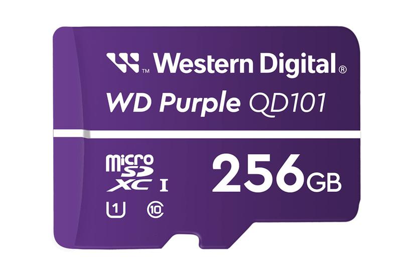 Wd Purple Wdd256g1p0c-85ael0 Flashhukommelseskort 256 Gb Microsdxc