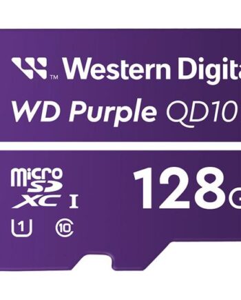 Wd Purple Wdd128g1p0c-85ael0 Flashhukommelseskort 128 Gb Microsdxc