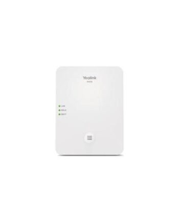 Yealink W80b Basestation Til Trådløs Telefon   Basestation Til Voip-telefon Med Opkalds-id  -vejs Opkaldskapacitet
