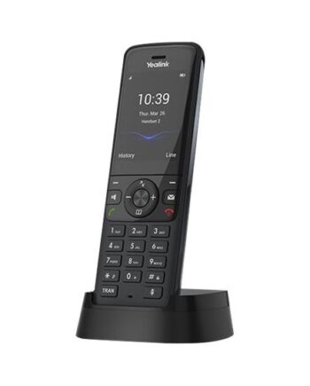 Yealink W78h Ekstra Trådløst Håndsæt Med Bluetooth Interface Med Opkalds-id  -vejs Opkaldskapacitet