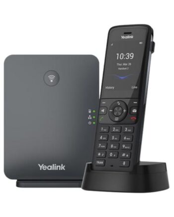 Yealink W78p Trådløs Telefon   Voip Telefon Med Bluetooth Interface Med Opkalds-id  -vejs Opkaldskapacitet