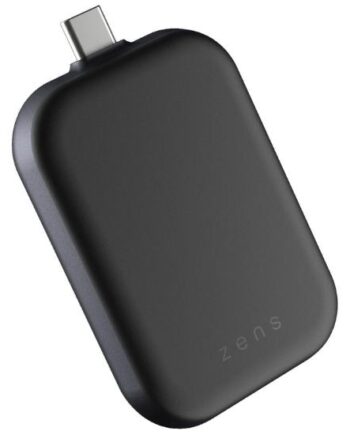 Zens Airpods Charger Usb-  Aluminium Sort