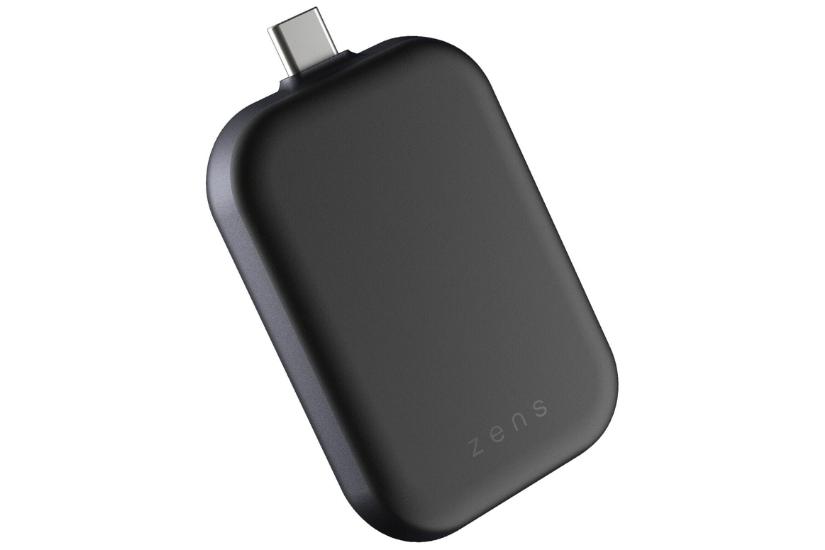 Zens Airpods Charger Usb- Aluminium Sort