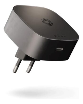 Zens Trådløs Opladningsstander Strømadapter 24 Pin Usb-  18 Watt