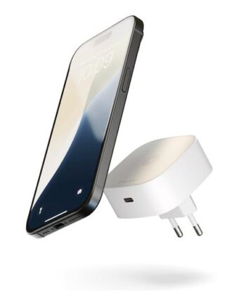 Zens Trådløs Opladningsstander Strømadapter 24 Pin Usb-  18 Watt