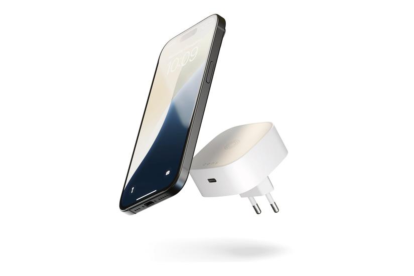 Zens Trådløs Opladningsstander Strømadapter 24 Pin Usb- 18 Watt