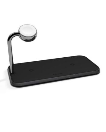 Zens Zedc05b 00 Oplader Til Mobil Enhed Smartphone  Smartwatch Sort Vekselstrøm Trådløs Opladning Indendørs
