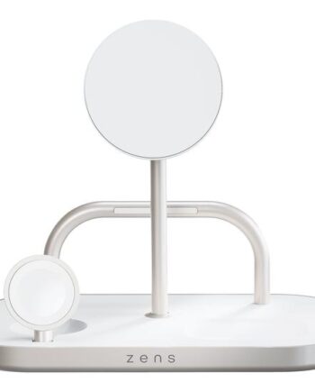 Zens  -in-  Magnetic   Watch Wireless Charger Trådløs Opladningsstander   Ac-strømadapter 65 Watt
