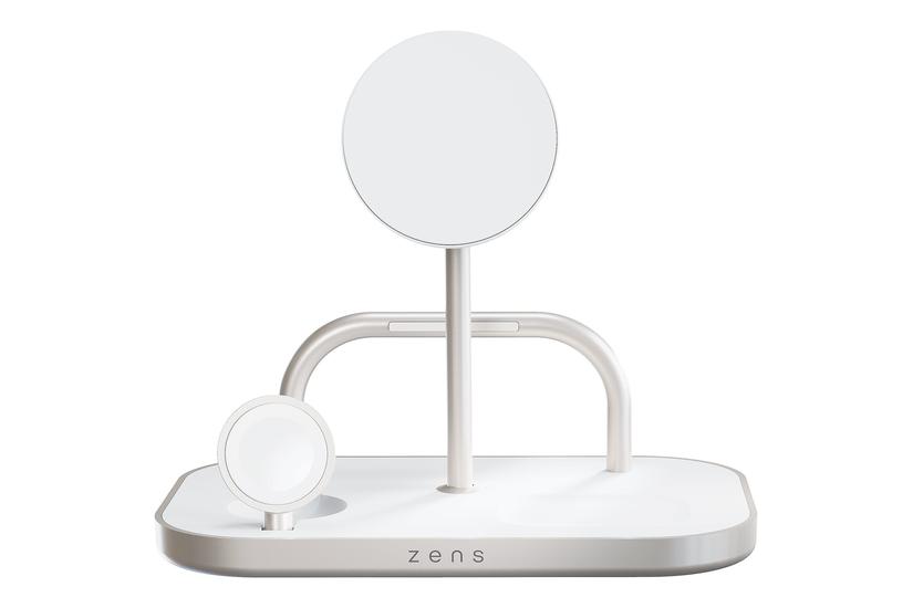 Zens -in- Magnetic Watch Wireless Charger Trådløs Opladningsstander Ac-strømadapter 65 Watt