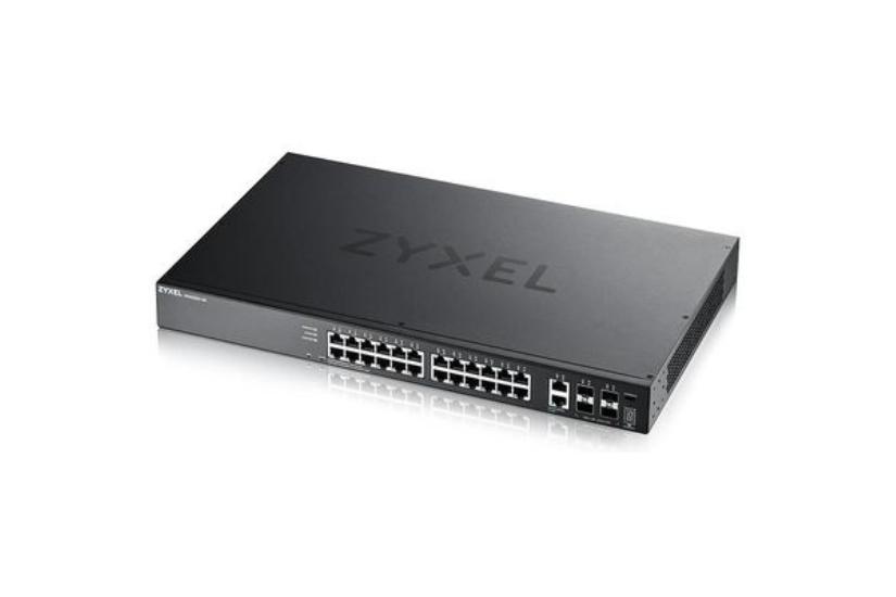 Zyxel Xgs2220 Series Xgs2220-30 Switch L3-adgang Nebulaflex Cloud 24 Porte Administreret Monterbar På Stativ