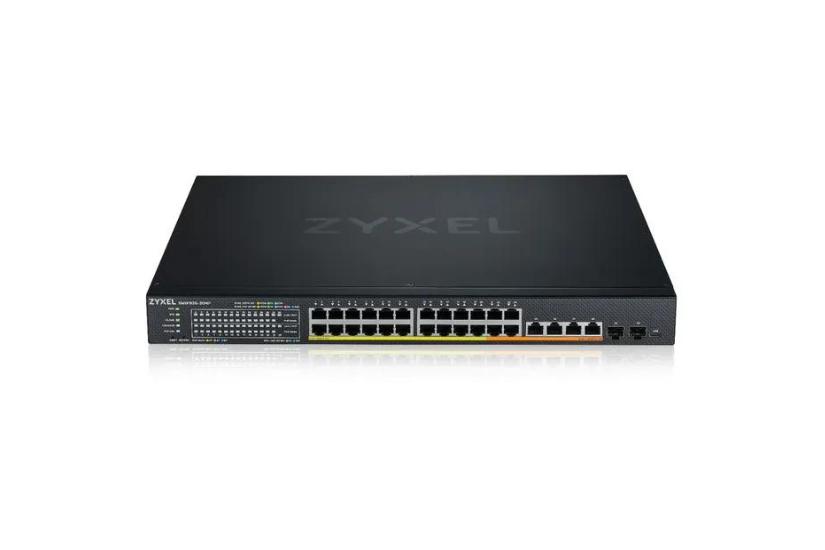 Zyxel Xmg1930 Series Xmg1930-30hp Switch Administreret Nebulaflex Cloud 24 Porte Smart Monterbar På Stativ