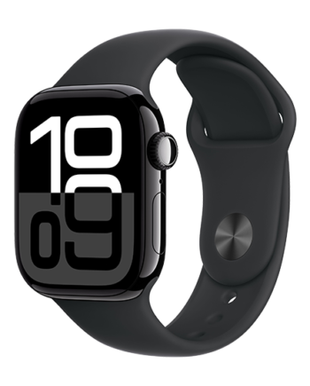 Apple Watch 10 42mm Alu Case With Sport Band     Jet Black