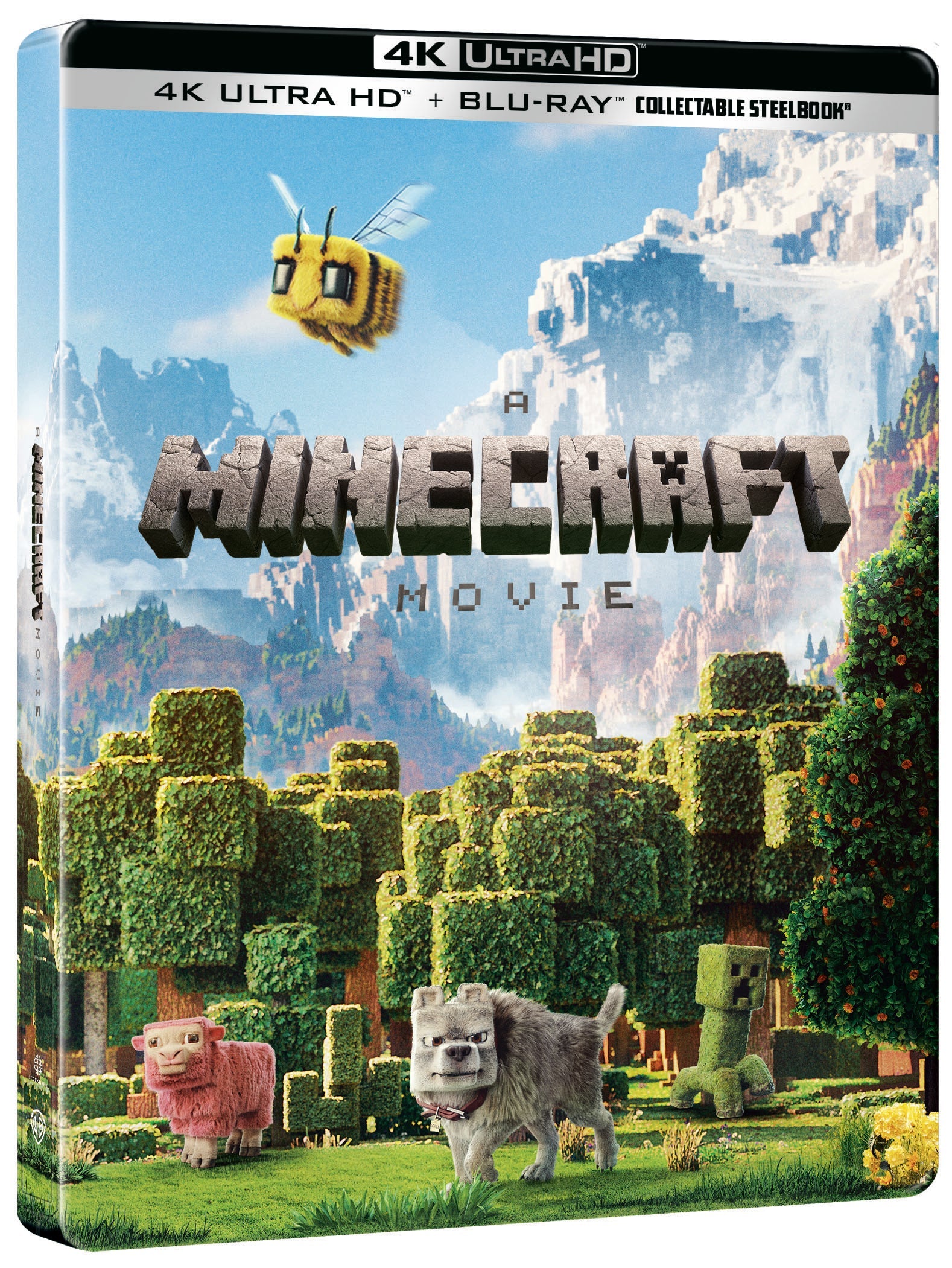 Minecraft Movie 4k Blu-ray Steelbook