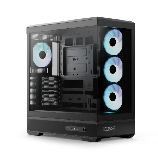 Aerocool P500b Digi  Mid Tower Case  Black Kabinet Geekd Dk