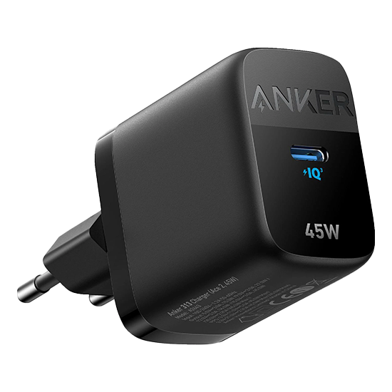 Anker 313 Charger 45w Usb-  Black