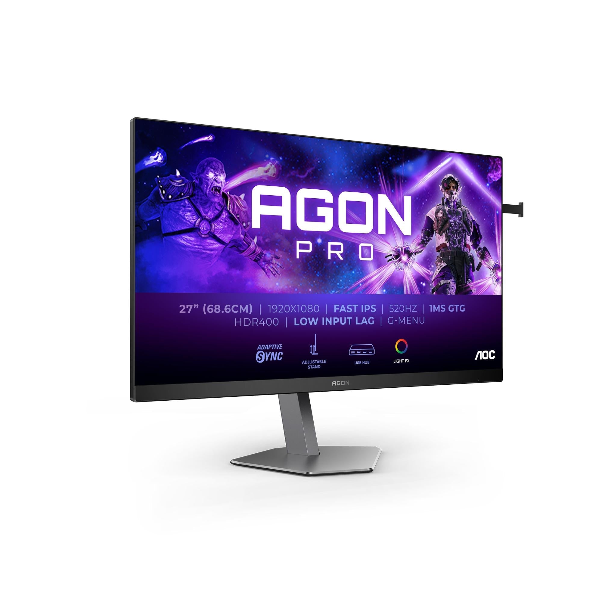 Aoc Ag276fk Agon 27 Quot  Gamingskærm 520hz Geekd Dk