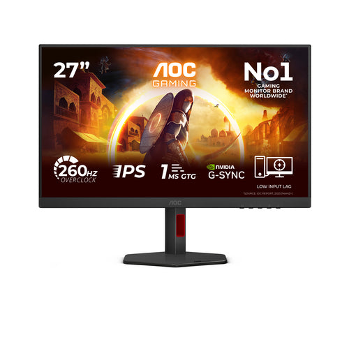 Aoc 27g4zr Gaming 27inch 16:  Fast Ips 260hz Skærm Geekd Dk