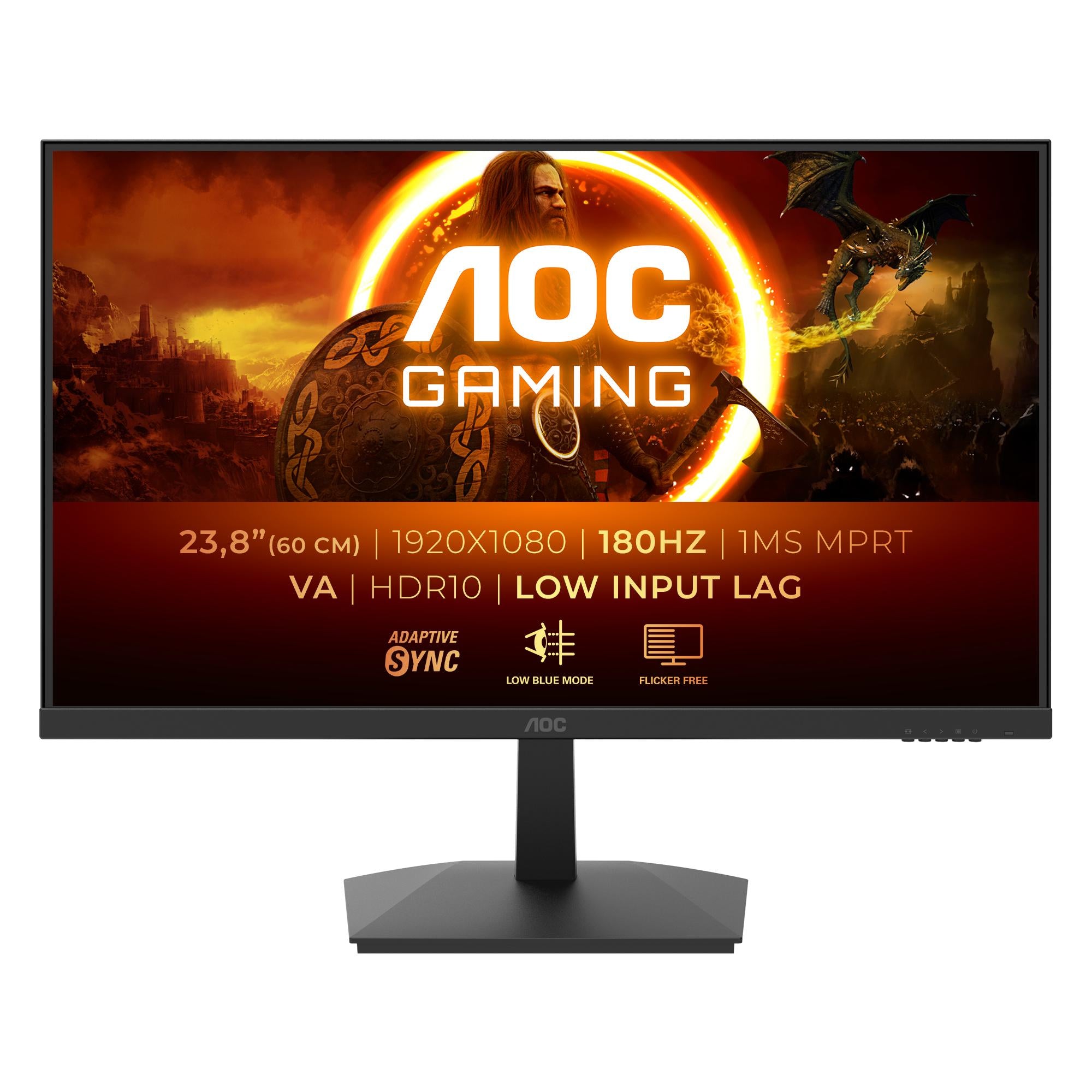 Aoc Gaming 24g15n2 24 Quot  Fhd Skærm 180hz Geekd Dk