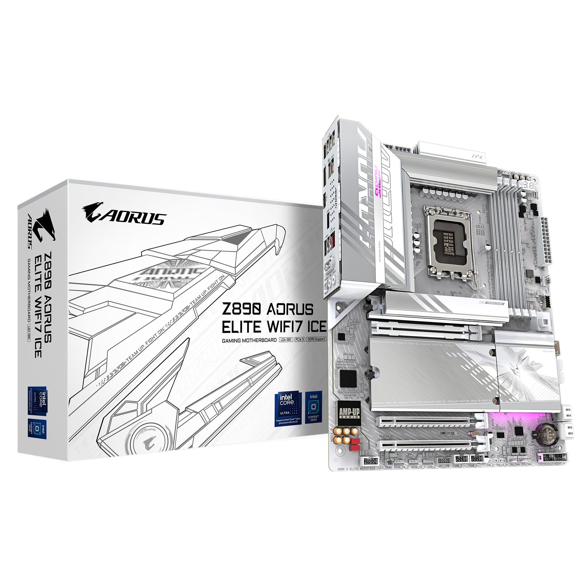 Aorus Z890 Elite Wifi7 Ice Atx Lga1851 Sokkel Intel Z890