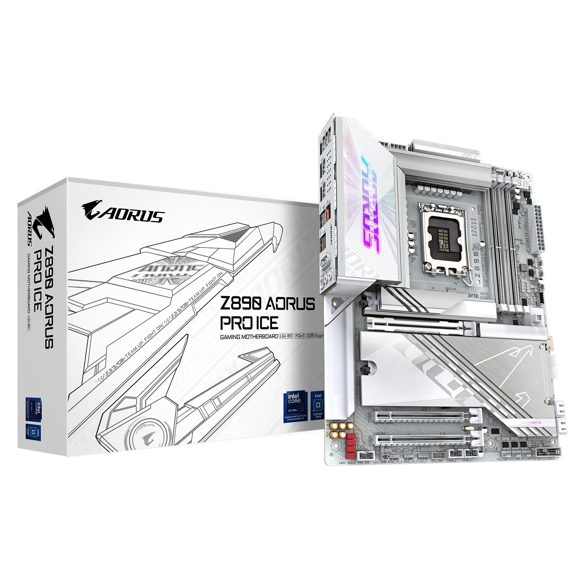 Aorus Z890 Pro Ice Atx Lga1851 Sokkel Intel Z890