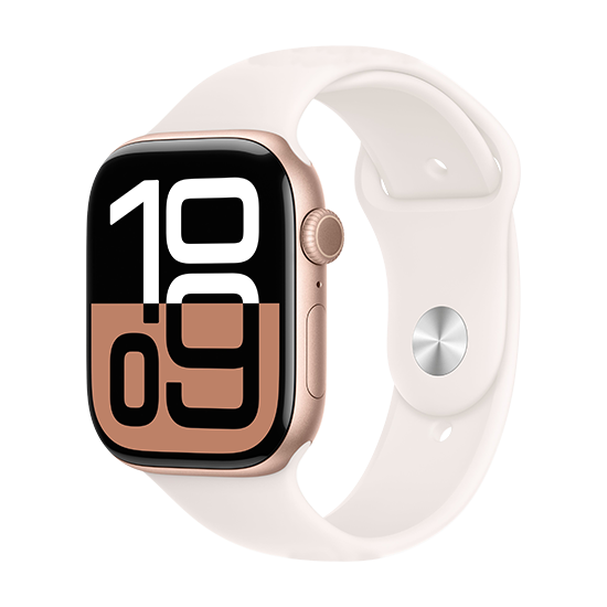 Apple Watch 10 46mm Alu Case With Sport Band     Light Blush