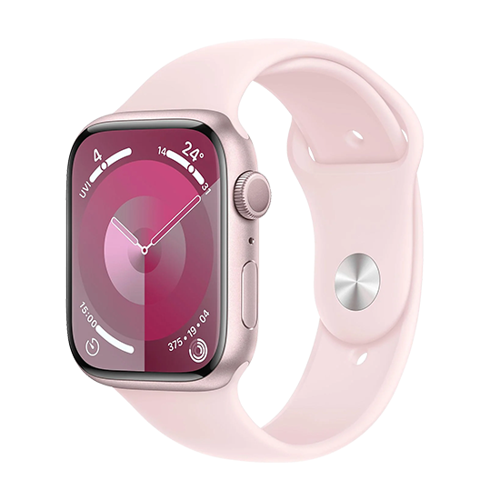 Apple Watch   45mm Alu Case With Sport Band     Light Pink