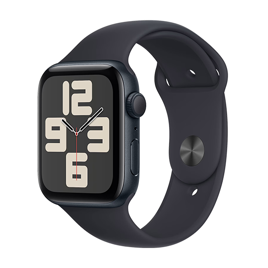Apple Watch Se2  2023  44mm Alu Case    Sport Band     Midnight